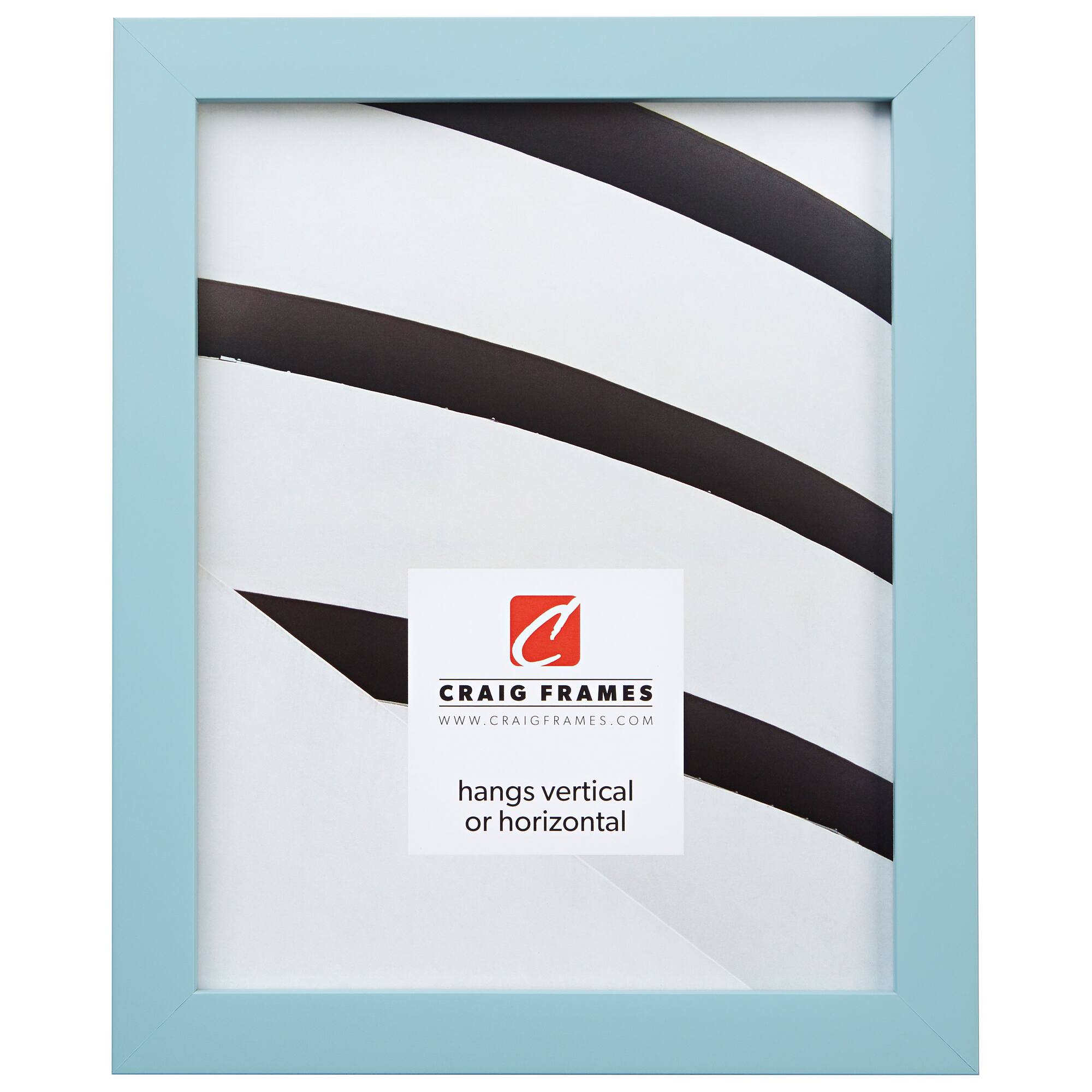 Craig Frames Confetti Light Blue Picture Frame